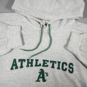 Vintage Retro Oakland Athletics Baseball Lee Pullover Hoodie Sweatshirt Men's XL